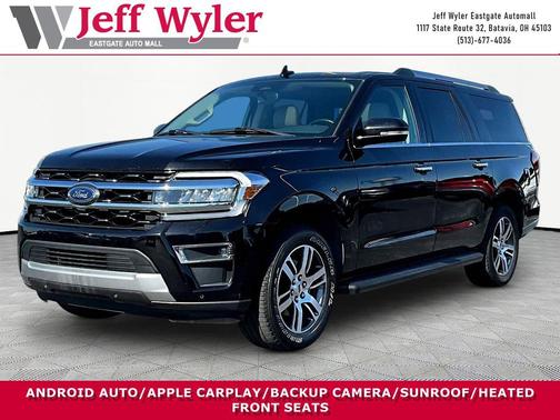 AGATE BLACK METALLIC 2024 Ford Expedition Max Limited