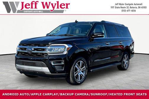 AGATE BLACK METALLIC 2024 Ford Expedition Max Limited