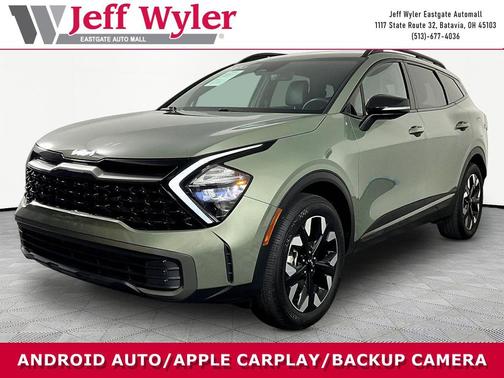 Jungle Green 2023 Kia Sportage X-Line