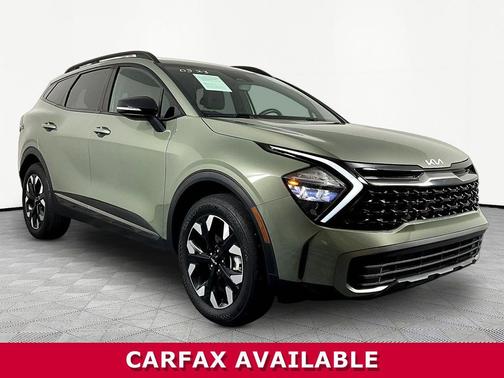 Jungle Green 2023 Kia Sportage X-Line