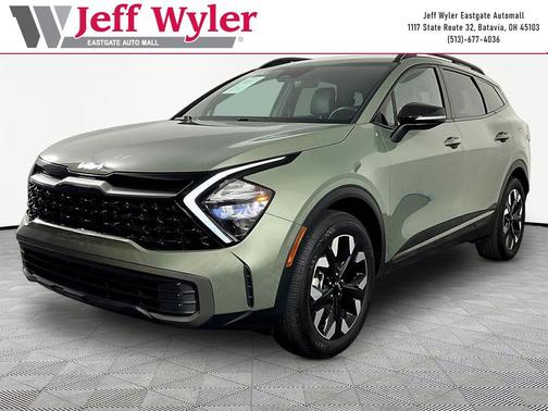 Jungle Green 2023 Kia Sportage X-Line