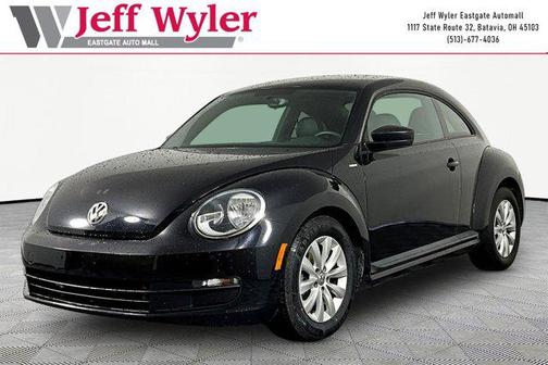 Deep Black Pearl 2016 Volkswagen Beetle 1.8T Wolfsburg Edition w/PZEV