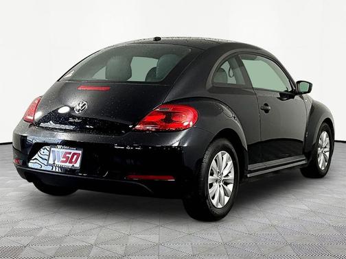 Deep Black Pearl 2016 Volkswagen Beetle 1.8T Wolfsburg Edition w/PZEV