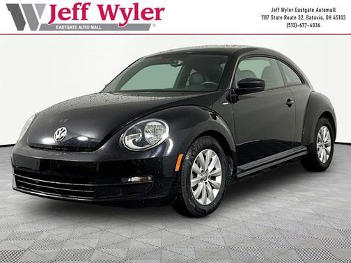 Deep Black Pearl 2016 Volkswagen Beetle 1.8T Wolfsburg Edition w/PZEV