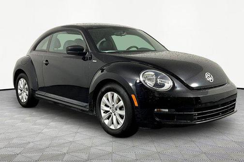 Deep Black Pearl 2016 Volkswagen Beetle 1.8T Wolfsburg Edition w/PZEV