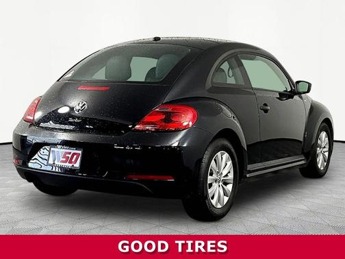 Deep Black Pearl 2016 Volkswagen Beetle 1.8T Wolfsburg Edition w/PZEV