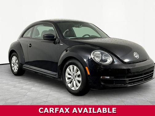 Deep Black Pearl 2016 Volkswagen Beetle 1.8T Wolfsburg Edition w/PZEV