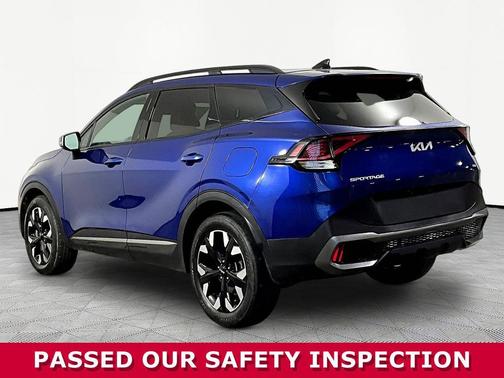 Sapphire Blue 2023 Kia Sportage X-Line