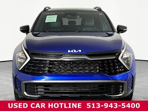 Sapphire Blue 2023 Kia Sportage X-Line