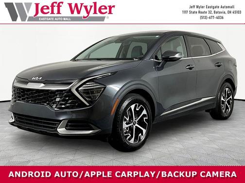 Gravity Gray 2025 Kia Sportage EX