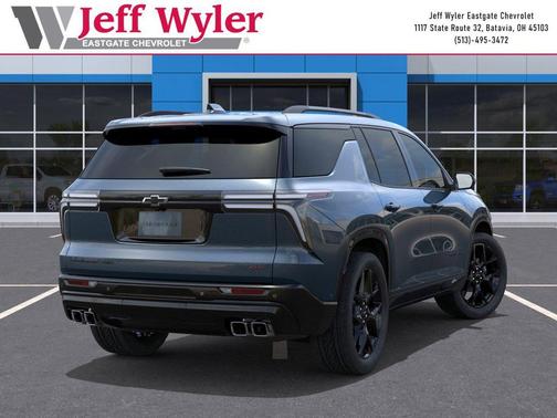 Lakeshore Blue Metallic 2026 Chevrolet Traverse RS