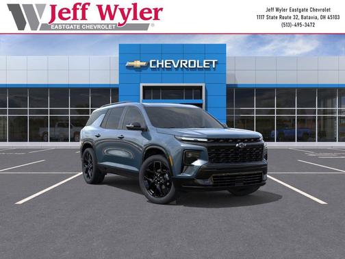 Lakeshore Blue Metallic 2026 Chevrolet Traverse RS