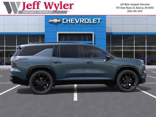 Lakeshore Blue Metallic 2026 Chevrolet Traverse RS