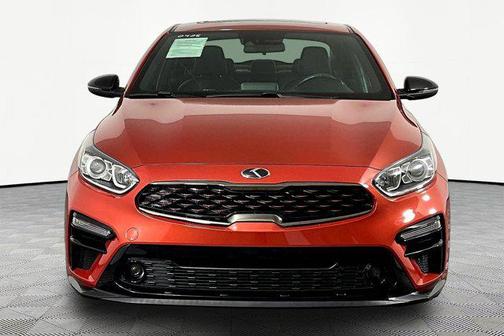Fire Orange 2021 Kia Forte GT-Line