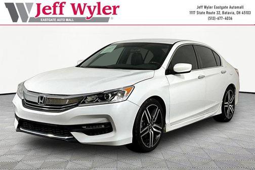 White Orchid Pearl 2017 Honda Accord Sport