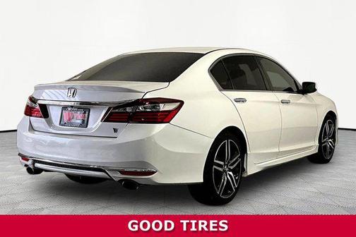 White Orchid Pearl 2017 Honda Accord Sport