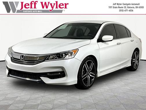 White Orchid Pearl 2017 Honda Accord Sport
