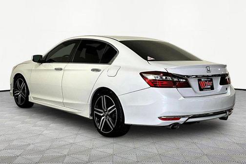 White Orchid Pearl 2017 Honda Accord Sport