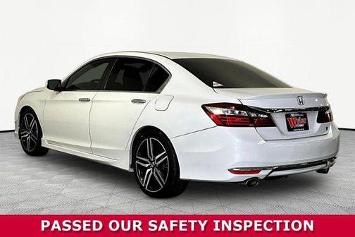 White Orchid Pearl 2017 Honda Accord Sport