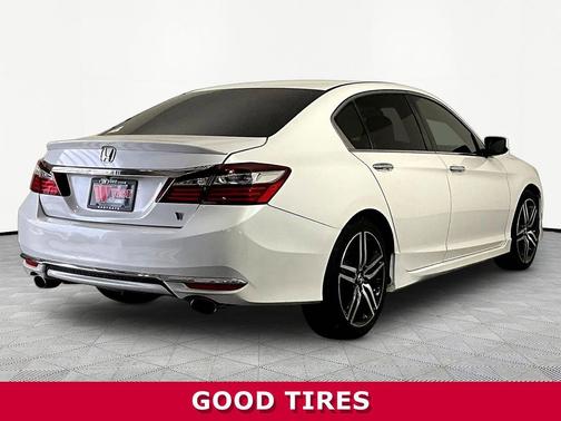 White Orchid Pearl 2017 Honda Accord Sport