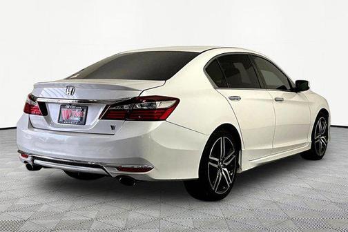 White Orchid Pearl 2017 Honda Accord Sport