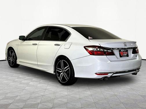 White Orchid Pearl 2017 Honda Accord Sport