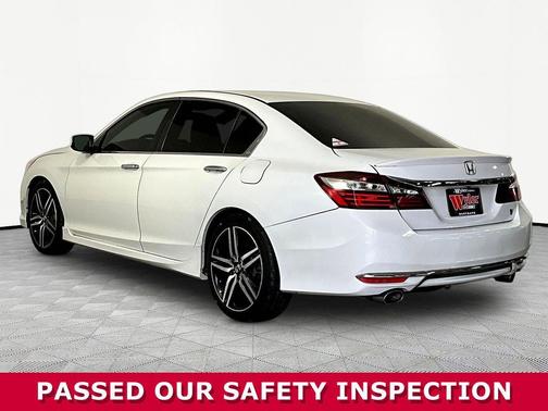White Orchid Pearl 2017 Honda Accord Sport
