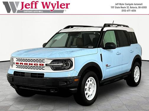 ROBIN'S EGG BLUE 2023 Ford Bronco Sport Heritage Limited