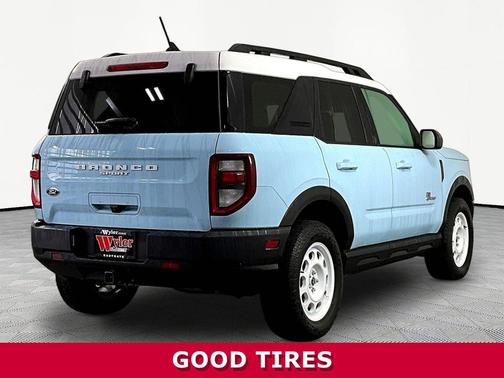 ROBIN'S EGG BLUE 2023 Ford Bronco Sport Heritage Limited