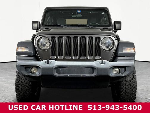 Granite Crystal Metallic Clearcoat 2018 Jeep Wrangler Sport S