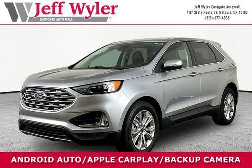 ICONIC SILVER 2024 Ford Edge Titanium