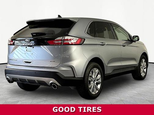 ICONIC SILVER 2024 Ford Edge Titanium