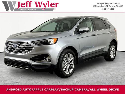 ICONIC SILVER 2024 Ford Edge Titanium