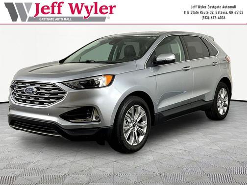 ICONIC SILVER 2024 Ford Edge Titanium