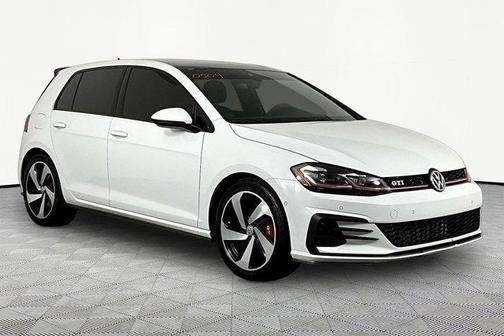 Pure White 2018 Volkswagen Golf GTI 2.0T S 4-Door