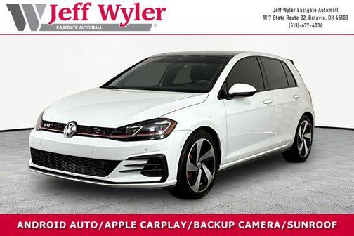 Pure White 2018 Volkswagen Golf GTI 2.0T S 4-Door