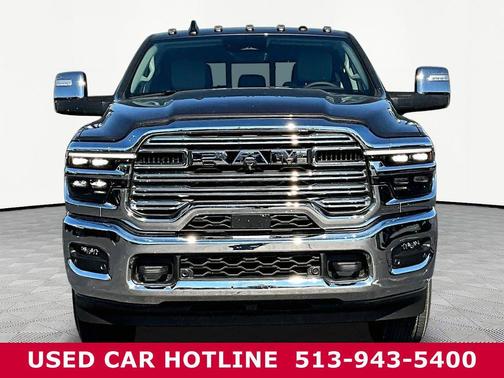 Granite Crystal Metallic Clearcoat 2025 RAM 3500 Laramie Mega Cab 4x4 6'4' Box