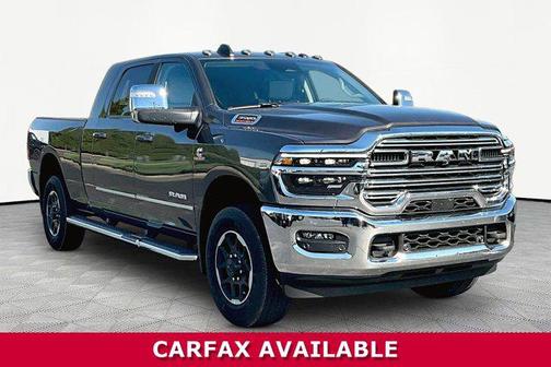 Granite Crystal Metallic Clearcoat 2025 RAM 3500 Laramie Mega Cab 4x4 6'4' Box