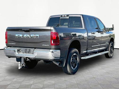 Granite Crystal Metallic Clearcoat 2025 RAM 3500 Laramie Mega Cab 4x4 6'4' Box