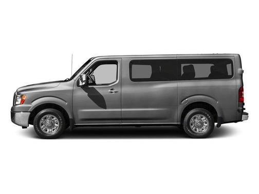 Glacier White 2016 Nissan NV Passenger NV3500 HD S V8