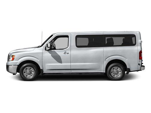 Glacier White 2016 Nissan NV Passenger NV3500 HD S V8
