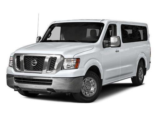 Glacier White 2016 Nissan NV Passenger NV3500 HD S V8
