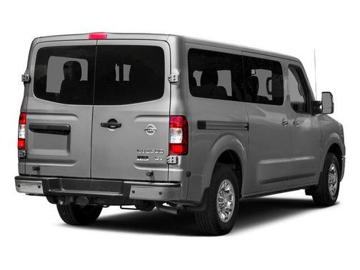 Glacier White 2016 Nissan NV Passenger NV3500 HD S V8