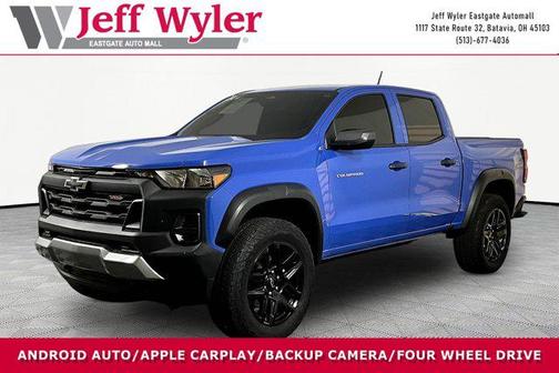 Reef Blue Metallic 2025 Chevrolet Colorado Trail Boss