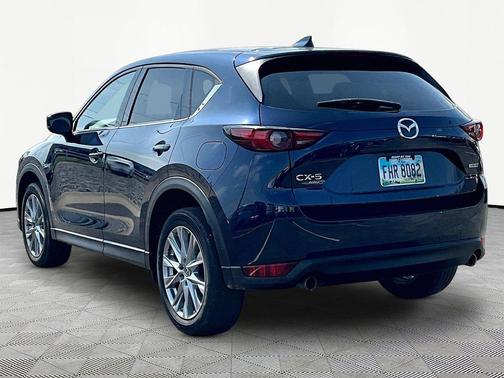 Deep Crystal Blue Mica 2021 Mazda CX-5 Grand Touring