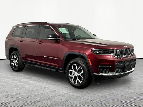 Velvet Red Pearlcoat 2025 Jeep Grand Cherokee L Limited
