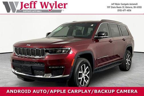 Velvet Red Pearlcoat 2025 Jeep Grand Cherokee L Limited
