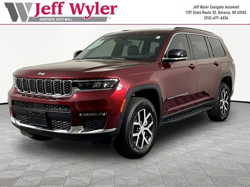 Velvet Red Pearlcoat 2025 Jeep Grand Cherokee L Limited