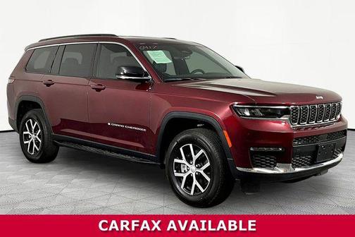 Velvet Red Pearlcoat 2025 Jeep Grand Cherokee L Limited