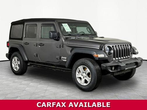 Granite Crystal Metallic Clearcoat 2018 Jeep Wrangler Unlimited Sport